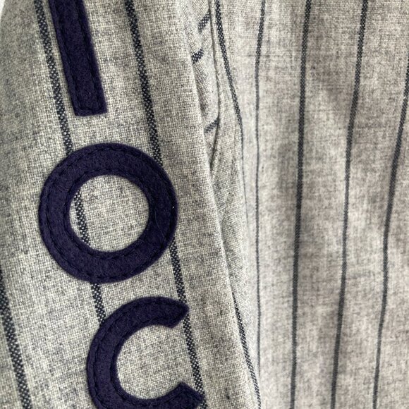 EBBETS FIELD FLANNELS IMPERIAL OIL IMPERIALS REPLICA WOOL BASEBALL JERSEY NWT - Picture 7 of 8